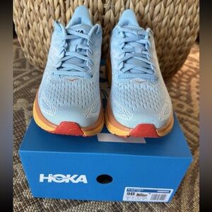 NEW HOKA Clifton 8 Sx 9 B Summer Song Ice Flow 1119394-SSIF Sneakers in box